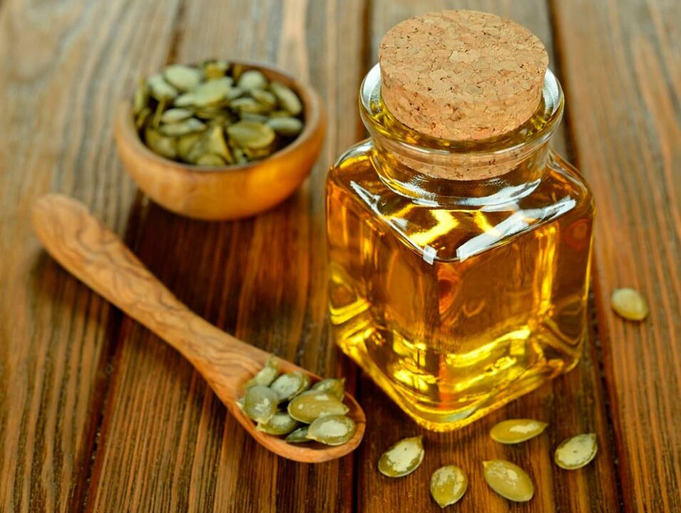 pumpkin seed oil for worms