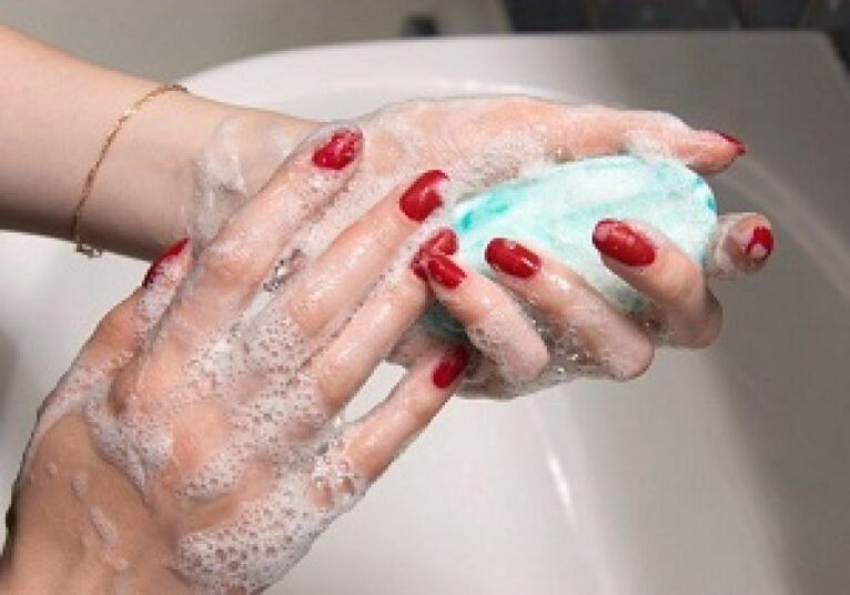To protect yourself from worms and parasites, you must wash your hands
